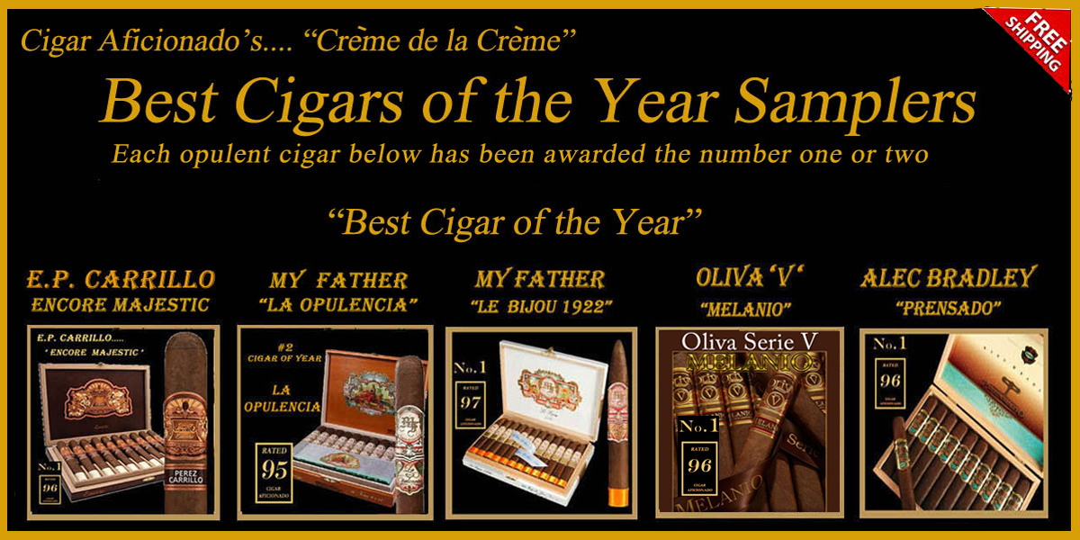 Cigar Aficionado's Best Cigars Of The Year ! Factory Direct Cigars